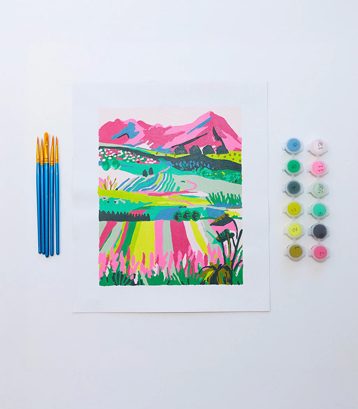 Mini Paint By Numbers