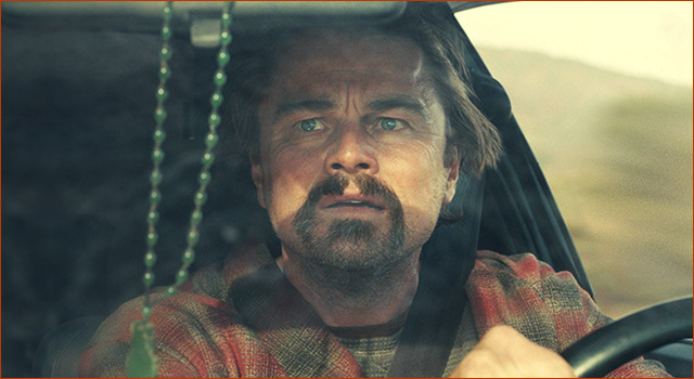 A still of Leonardo DiCaprio acting in ONE BATTLE AFTER ANOTHER.