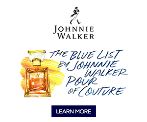 AD: Johnnie Walker The Blue List by Johnnie Walker Pour of Couture | Learn More