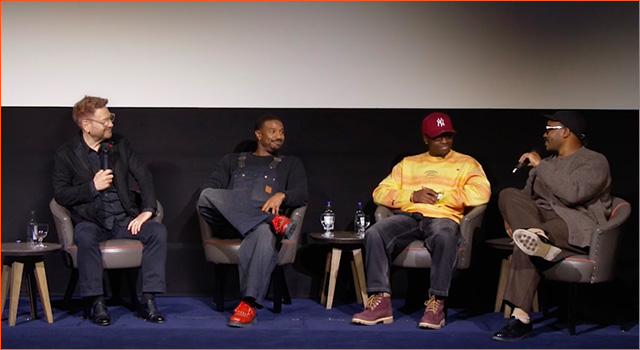 A panel discussing SINNERS.