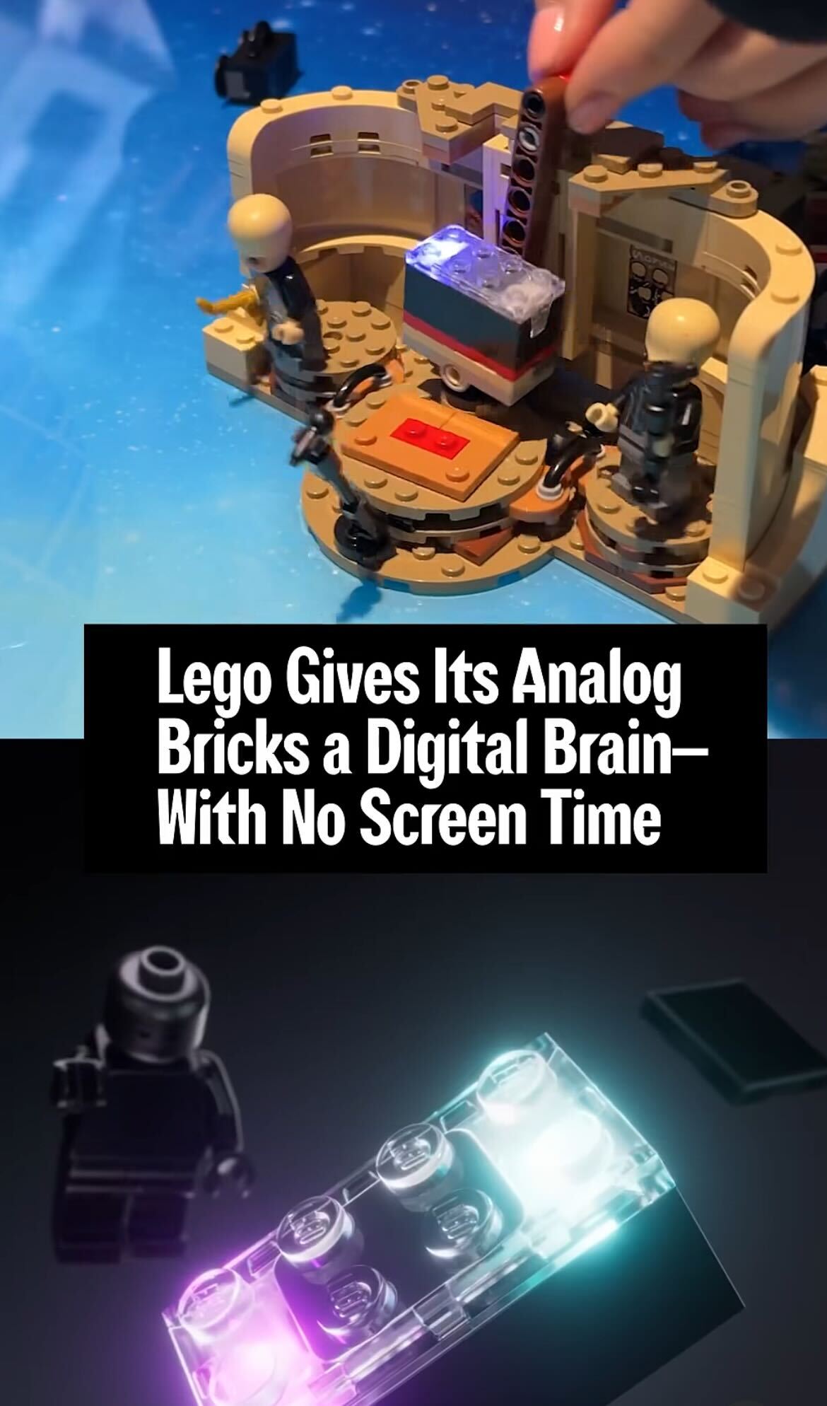 Lego’s Analog Brick Gets a Digital Brain