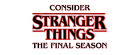 Consider STRANGER THINGS The Final Season Logo