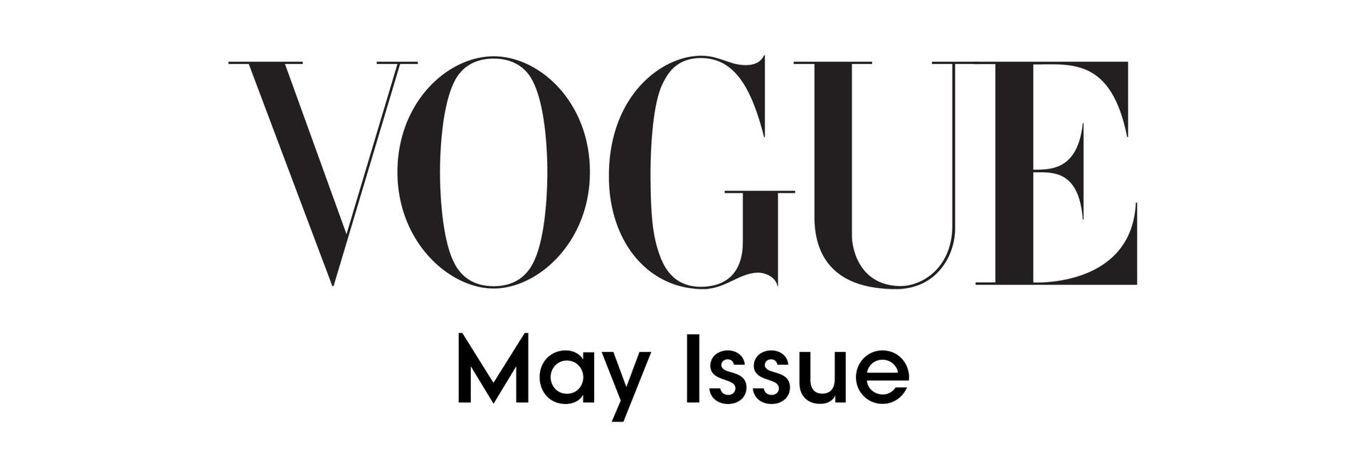 Vogue May Issue Logo