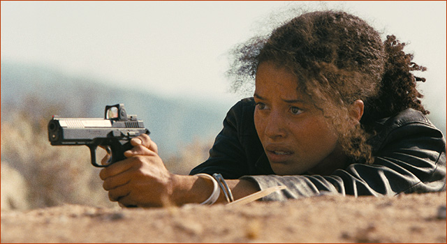 A still of Chase Infiniti acting in ONE BATTLE AFTER ANOTHER.