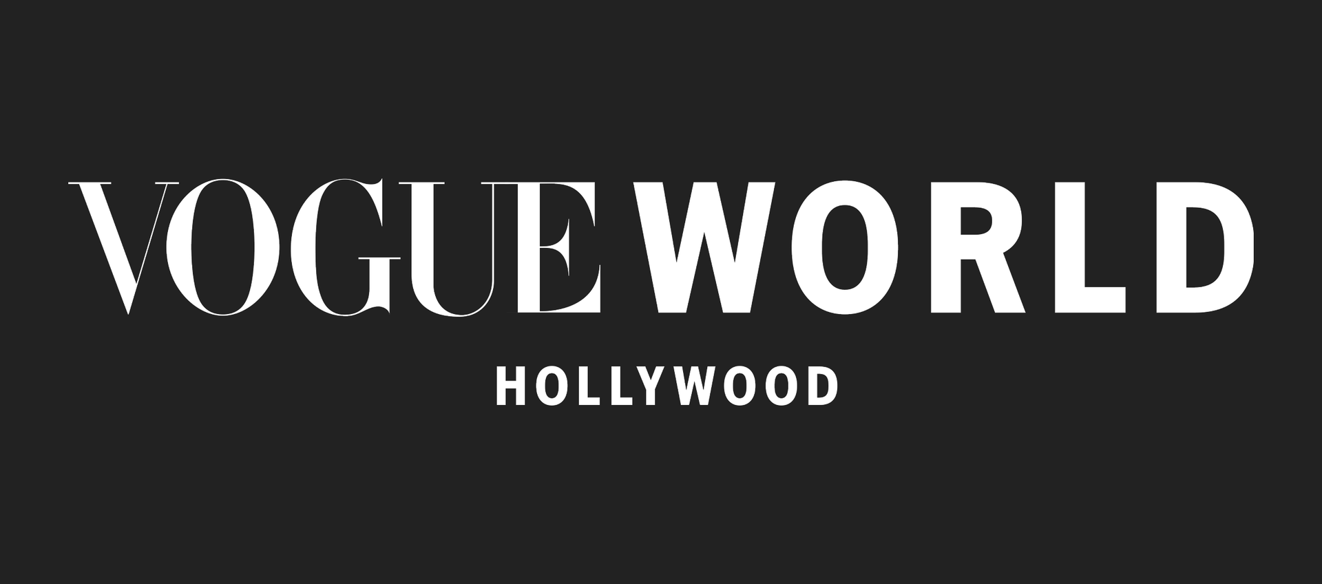 Vogue World Hollywood Logo