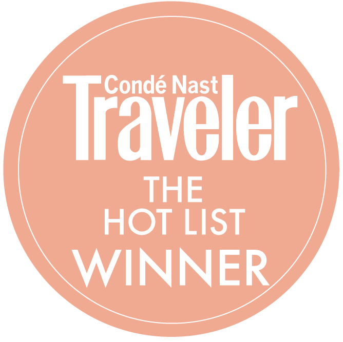 Conde Nast Traveler Hot List Winner