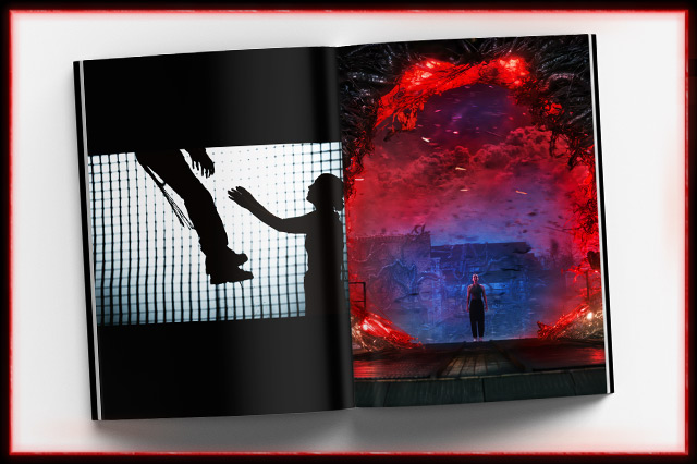 A STRANGER THINGS photography book.