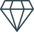 A diamond icon representing expert cleaning and repair services.