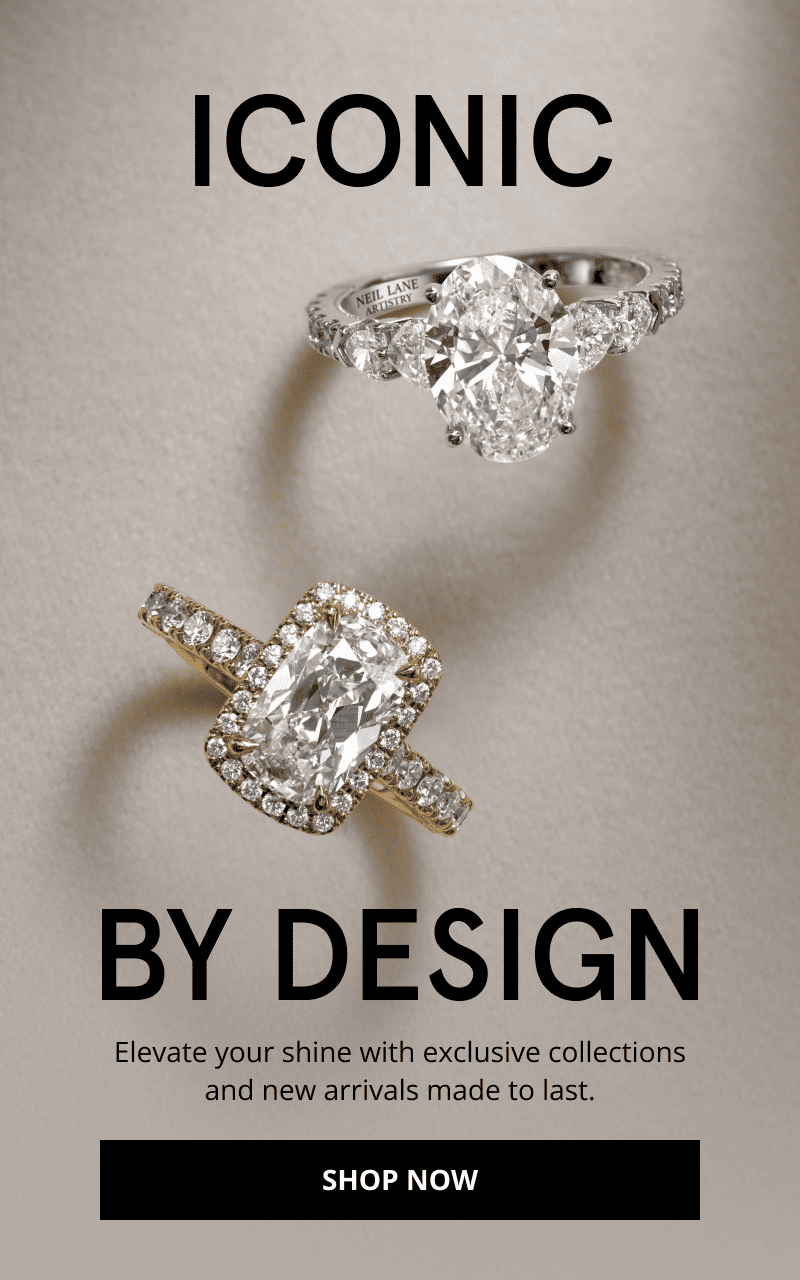 Diamond rings in white and yellow gold. Iconic by design. Exclusive collections and new arrivals. Click shop now.