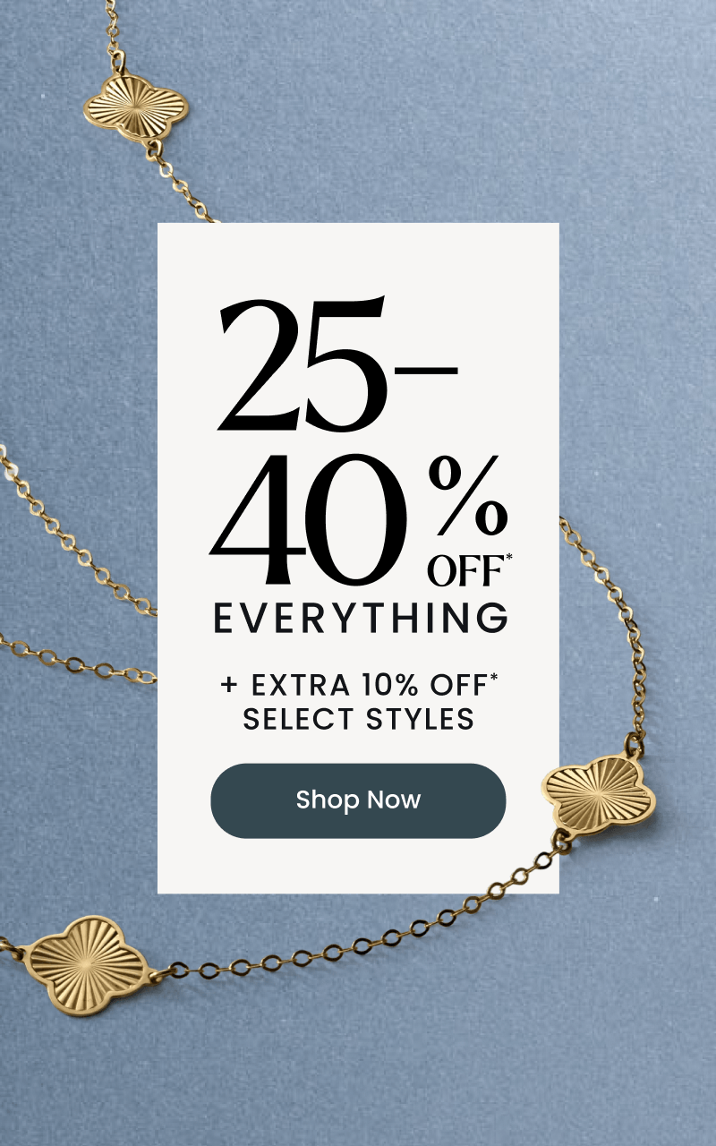 Yellow gold clover necklace and chain. 25-40% OFF everything plus extra 10% OFF select styles. Click shop now.