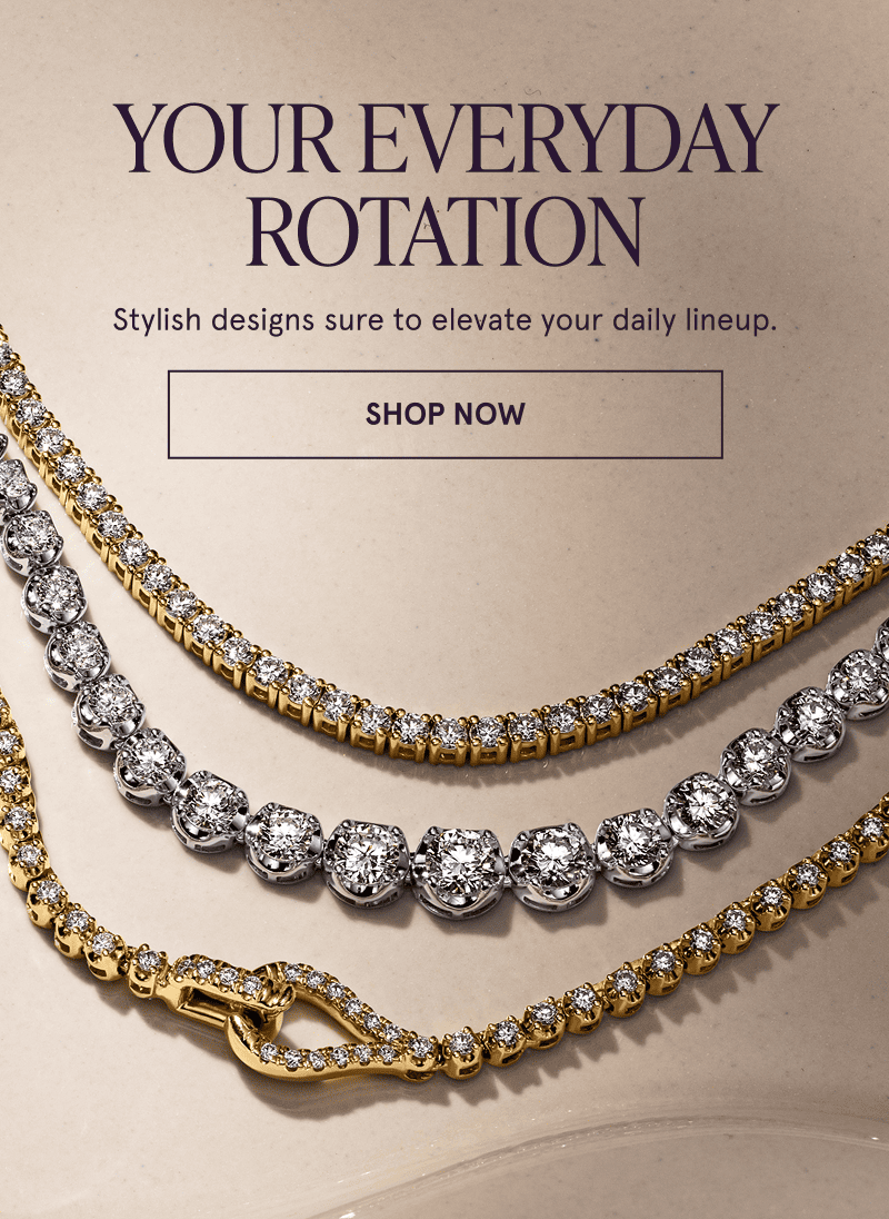 Three multi diamond chains. Your everyday rotation. Level up your daily lineup. Click here to shop now