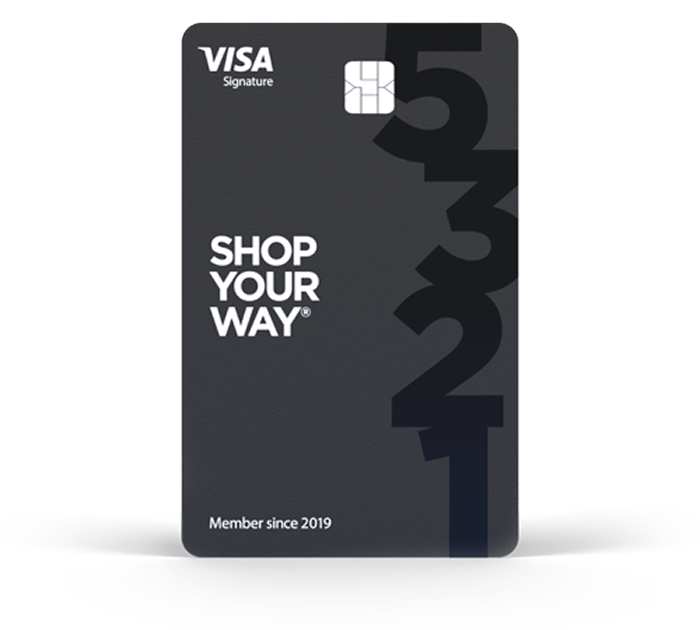 5321 Shop Your Way Visa Credit Card