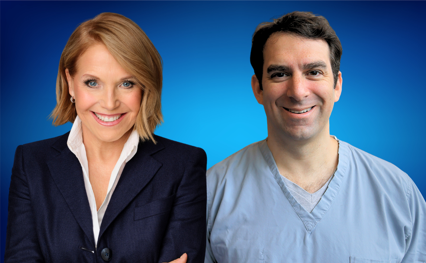 Katie Couric and Dr. Jeremy Faust