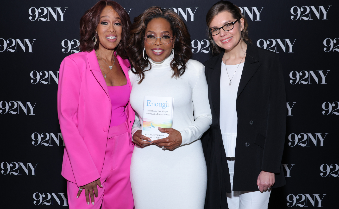 Gayle King, Oprah Winfrey, and Dr. Ania Jastreboff