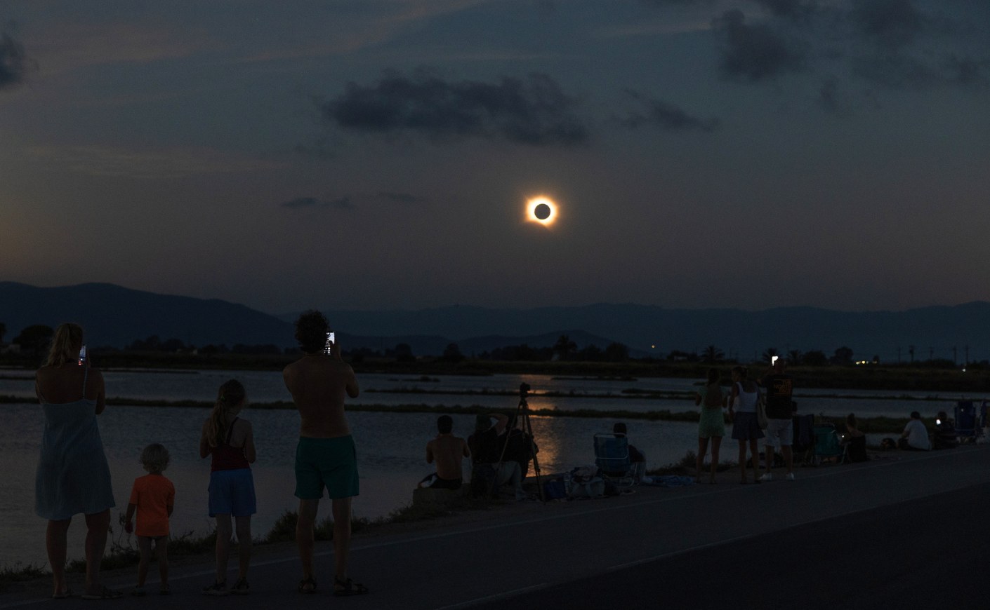 A total eclipse over Spain