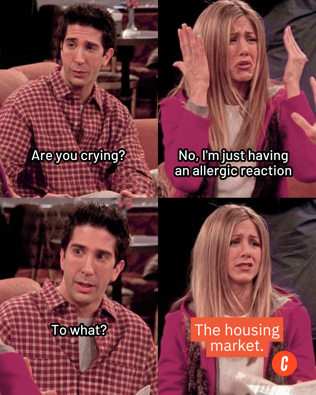 Real estate housing market meme