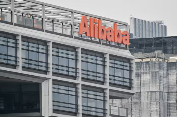 The Chinese e-commerce giant Alibaba released its latest AI chatbot, Qwen3.5, last week. (HECTOR RETAMAL/AFP via Getty Images)