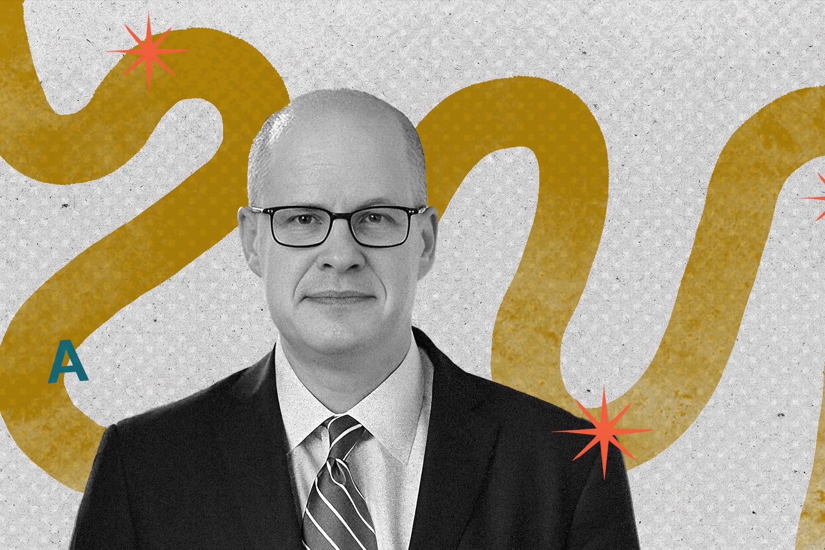 Illustration of CFR fellow Max Boot.