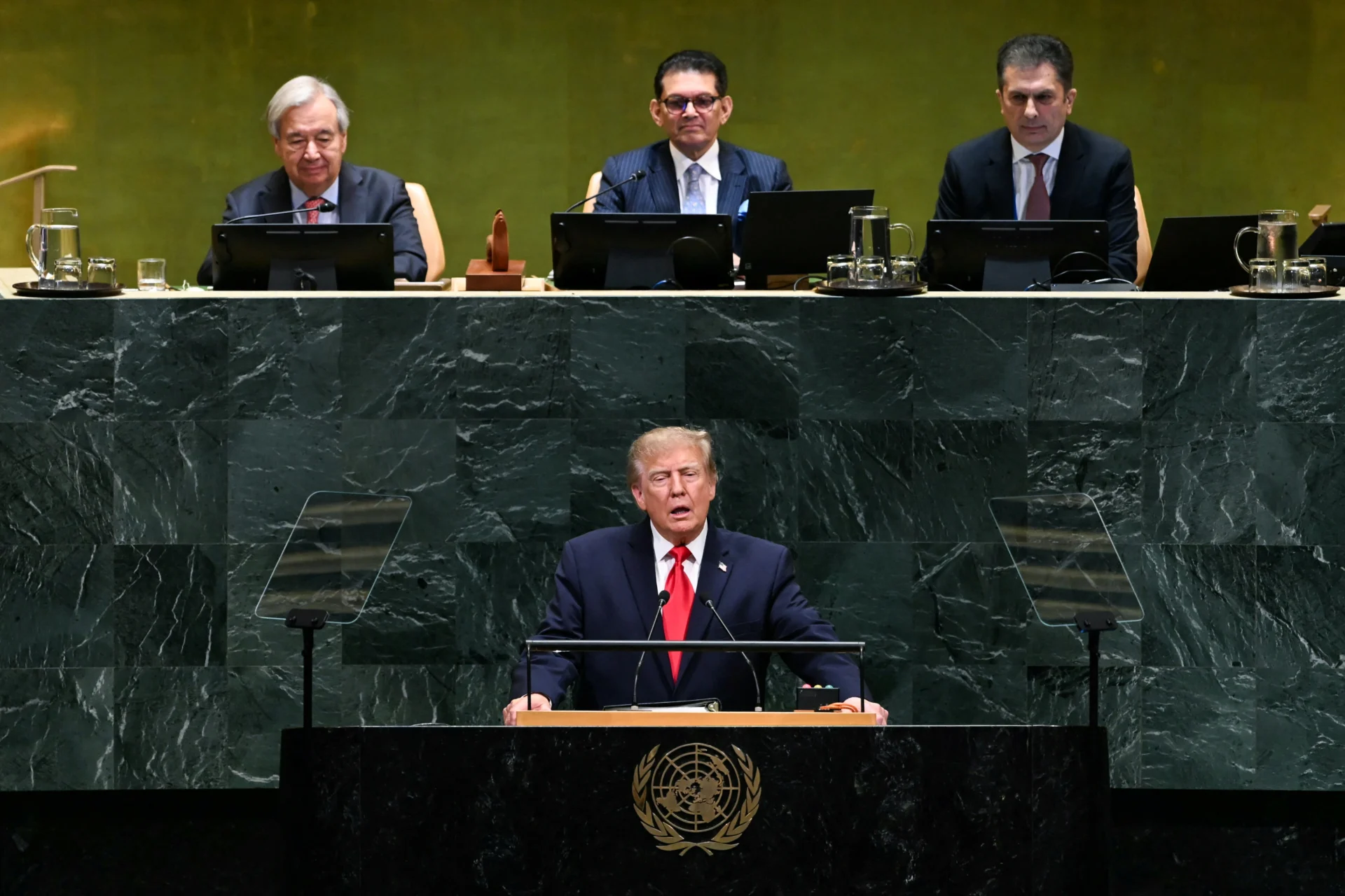 Trump at UNGA 81