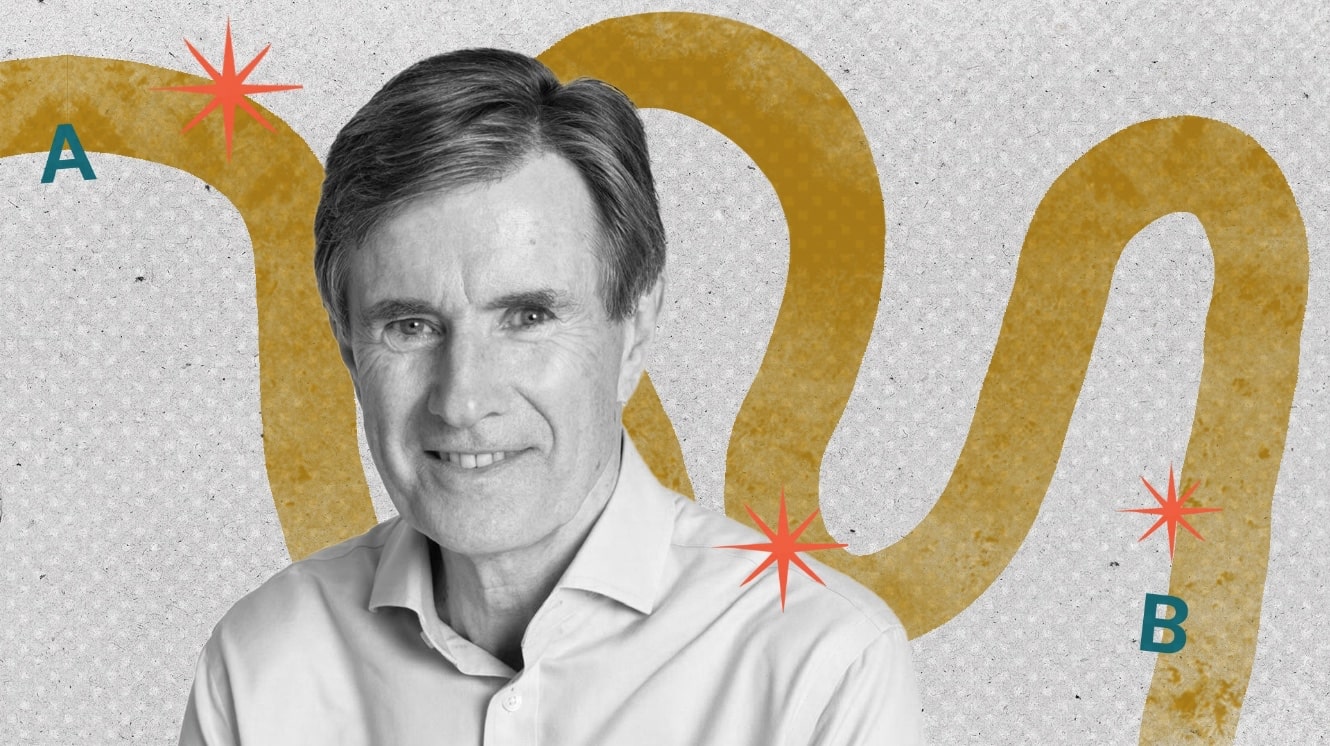 Photo illustration of John Sawers.