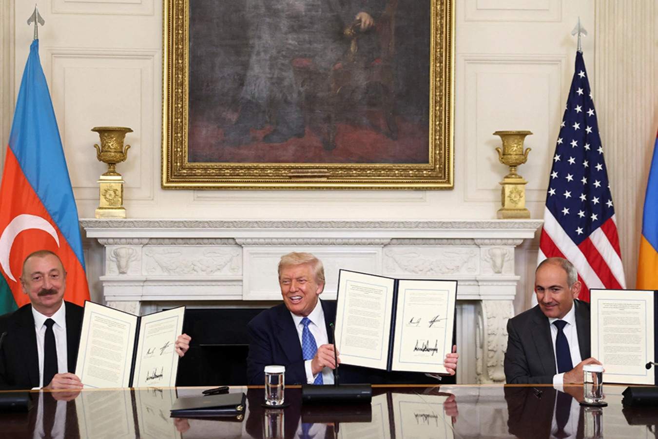 Aliyev Trump Pashinyan