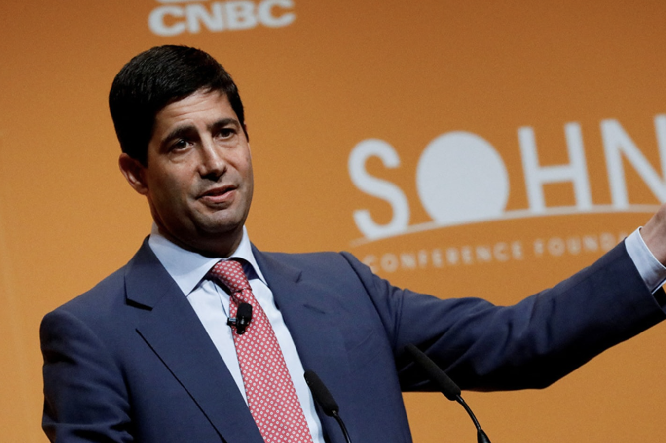 Kevin Warsh, Fellow in Economics at the Hoover Institution and lecturer at the Stanford Graduate School of Business, speaks during the Sohn Investment Conference in New York City, on May 8, 2017. Brendan Mcdermid/Reuters