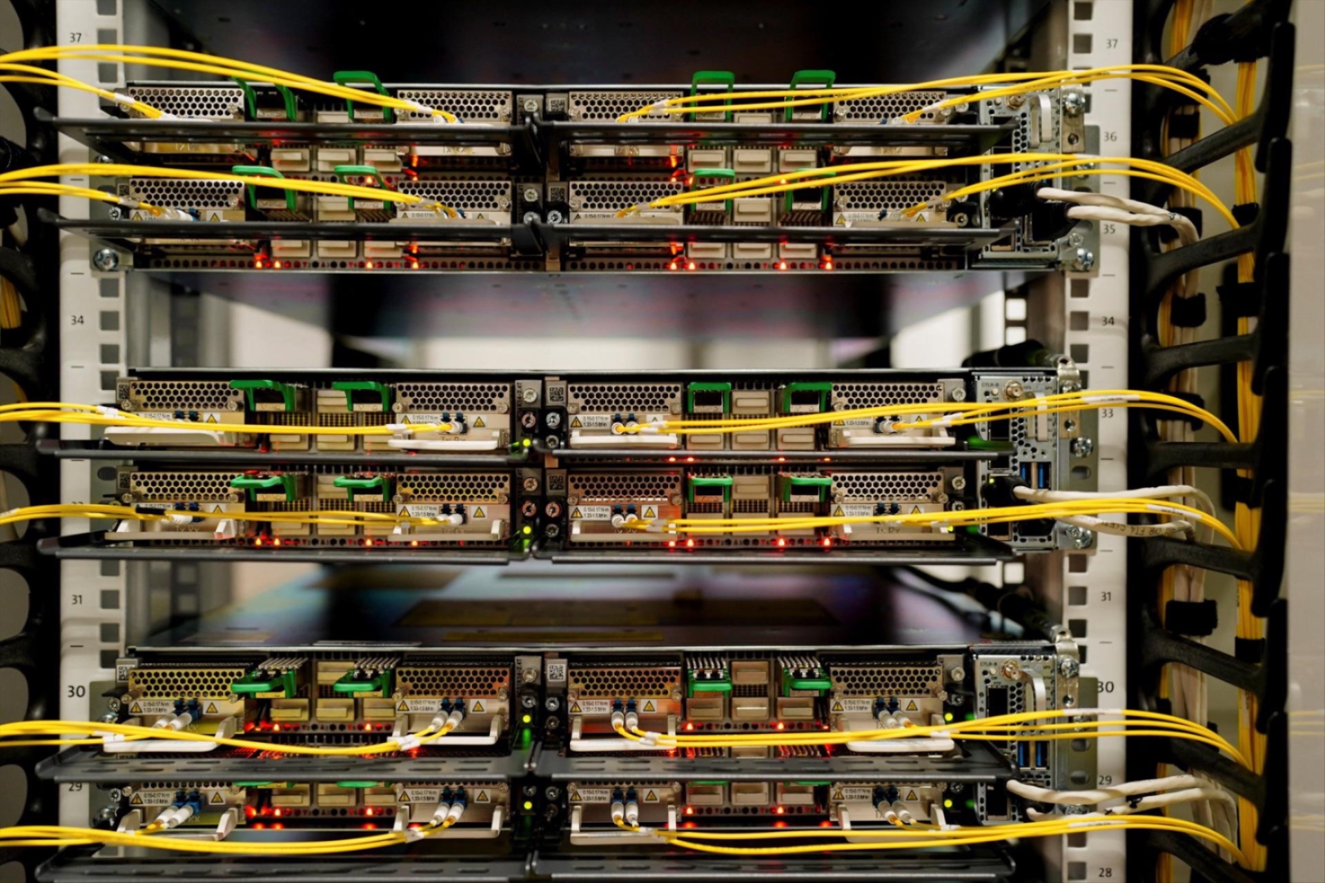 A look inside of the Microsoft data center campus, currently under construction, in Mount Pleasant, Wisconsin, September 18, 2025.