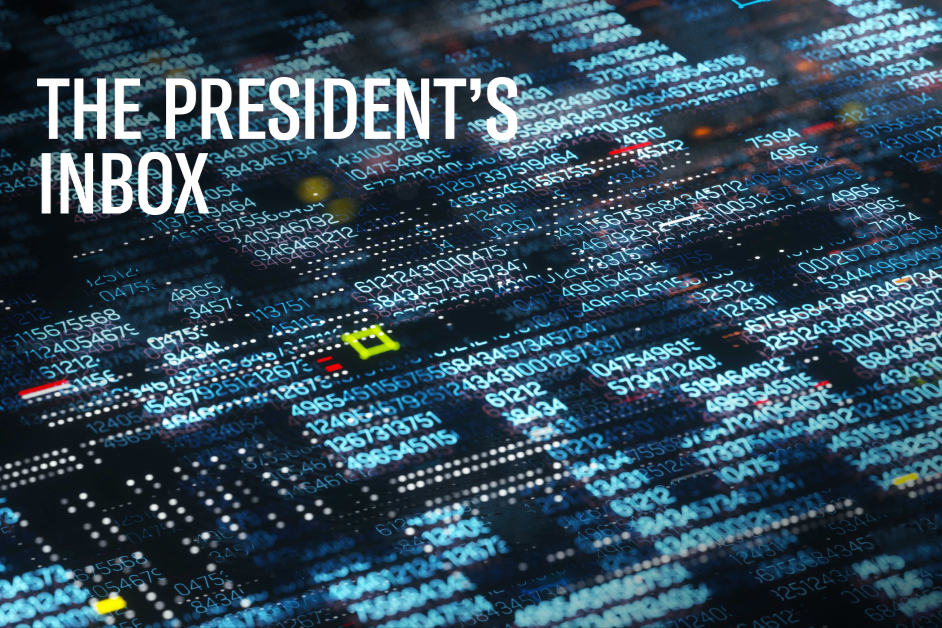 Illustration of AI computing.