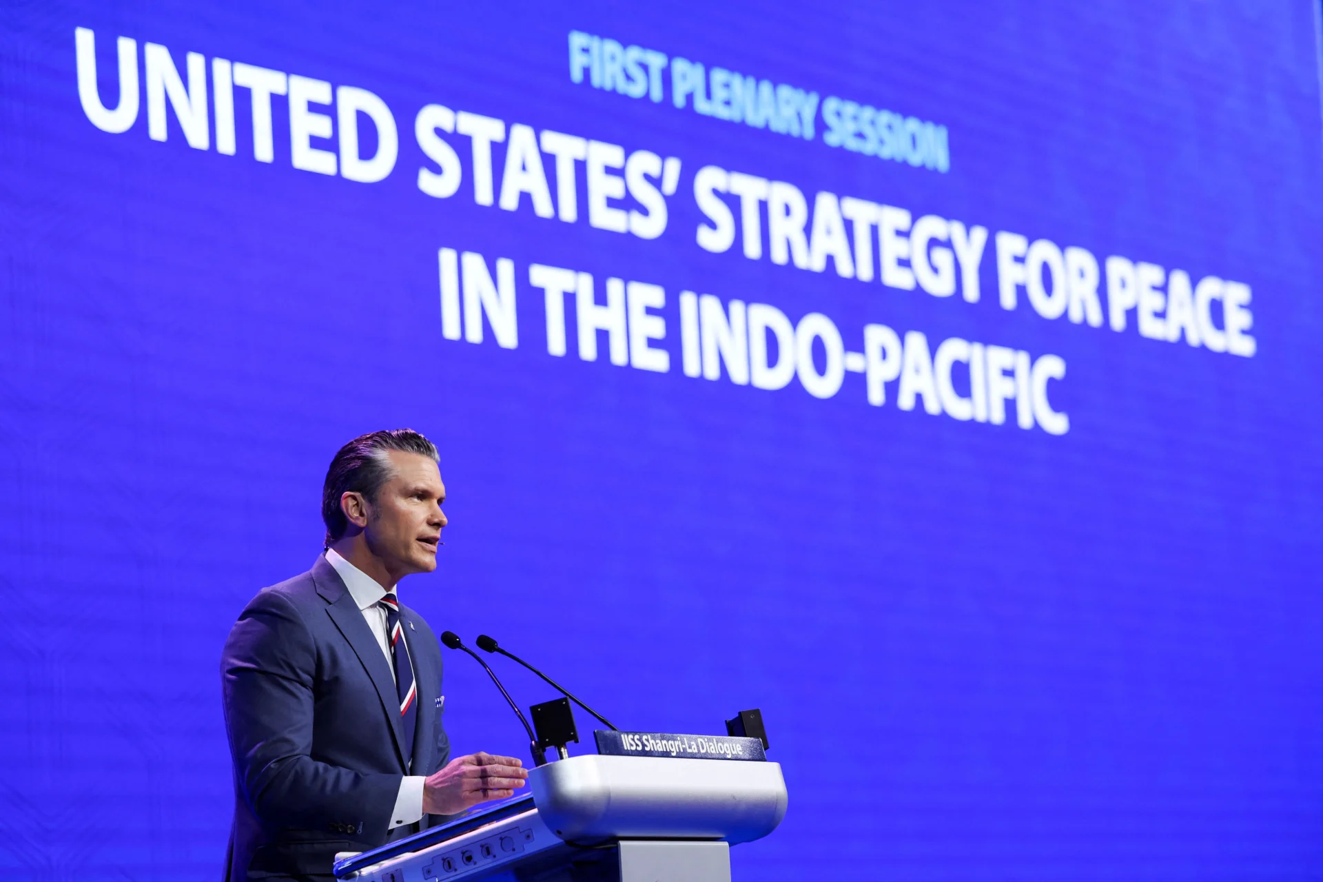Hegseth at Shangri-La