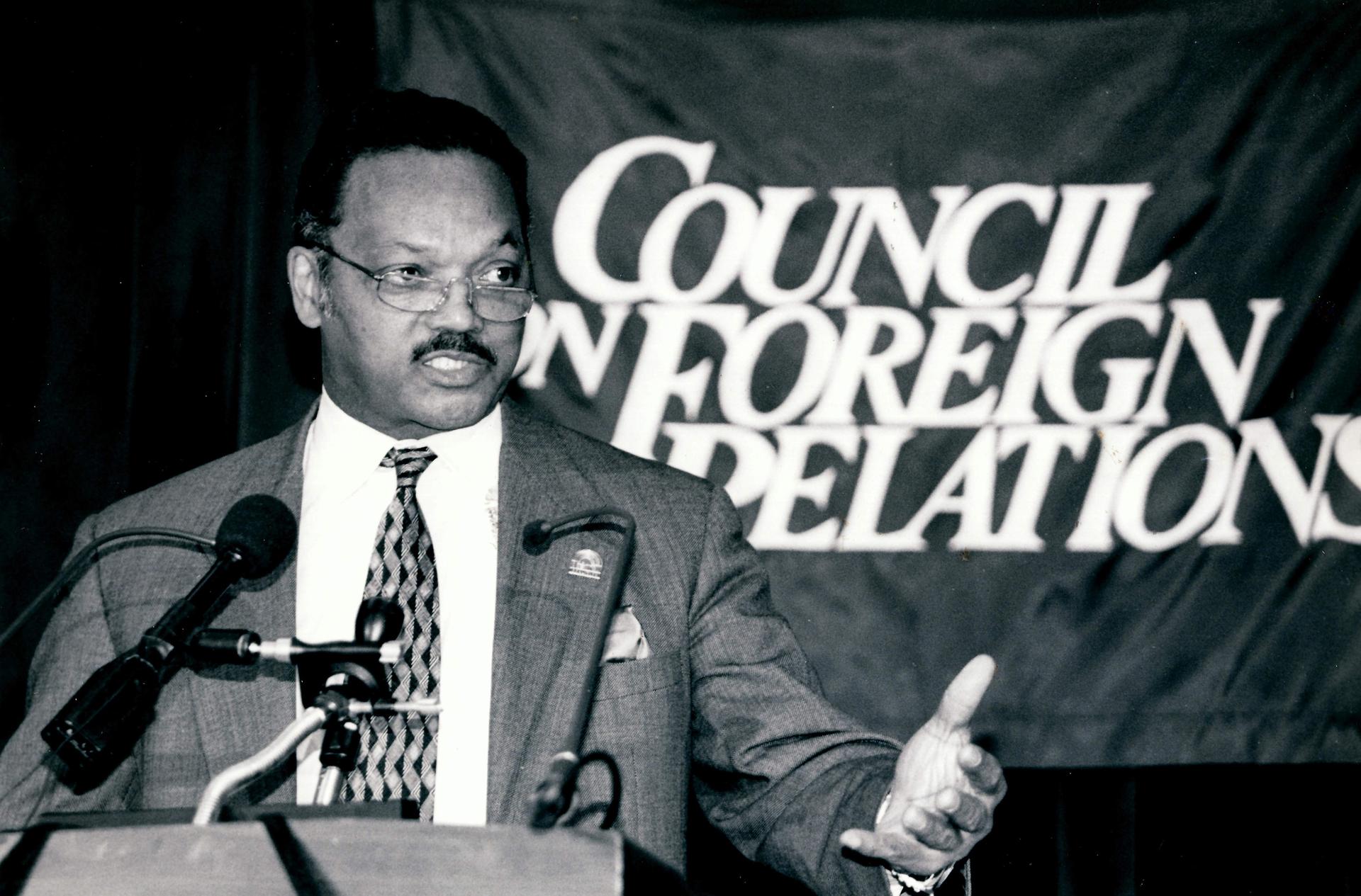 Jesse Jackson at the Council on Foreign Relations