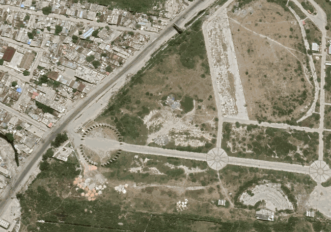 Gif of Haiti's changing landscape