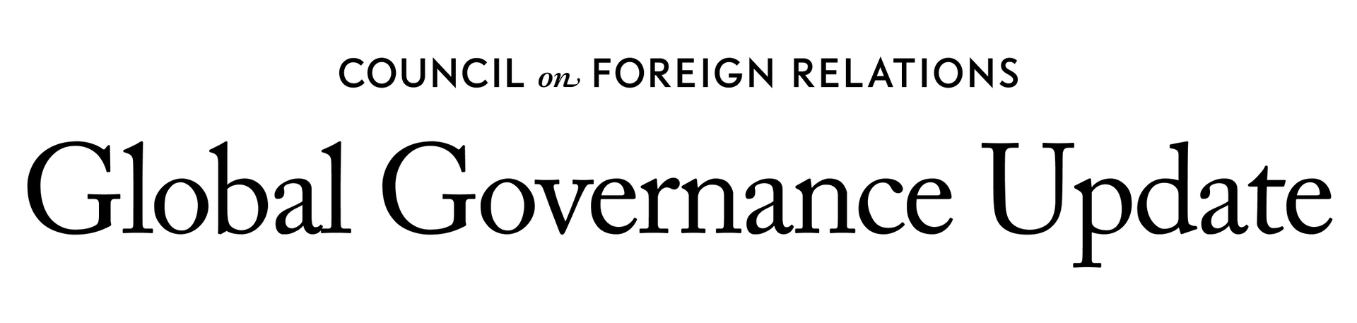 Council on Foreign Relations