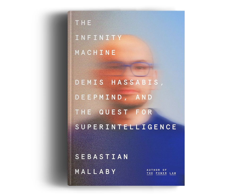 Book cover: The Infinity Machine