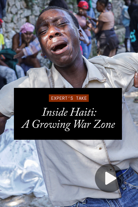Watch: Gang Violence and Humanitarian Crises in Haiti