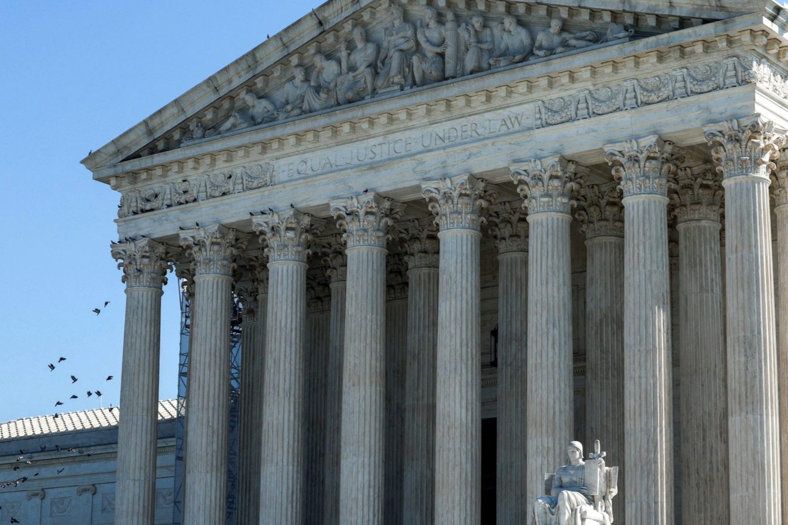 The United States Supreme Court building is seen as in Washington, U.S., October 4, 2023. REUTERS/Evelyn Hockstein/File Photo