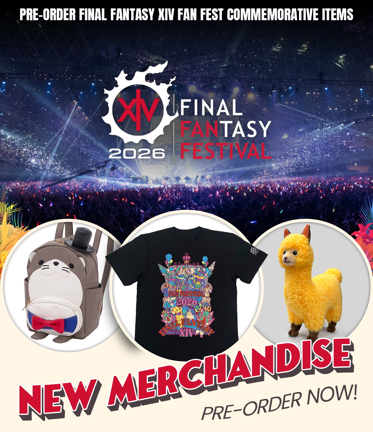 Pre-order FINAL FANTASY XIV Fan Festival commemorative items