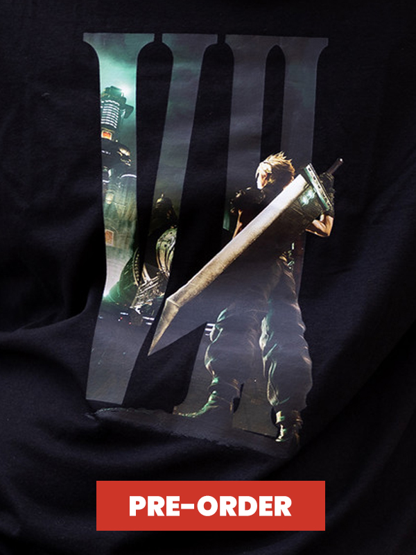 FINAL FANTASY VII Key Visual T-shirt - CLOUD
