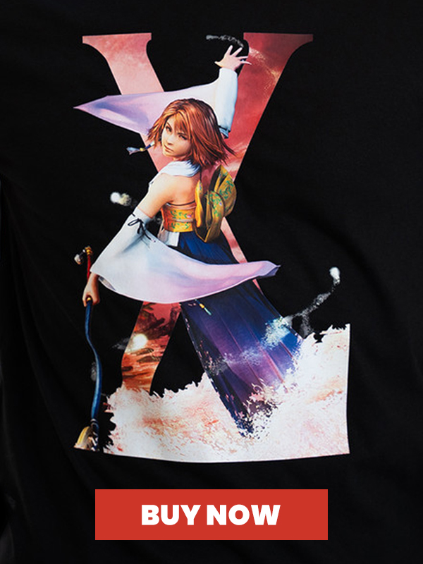 FINAL FANTASY X Key Visual T-shirt - YUNA