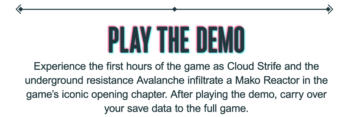PLAY THE DEMO