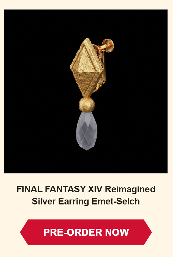 Reimagined Silver Earring — Emet-Selch