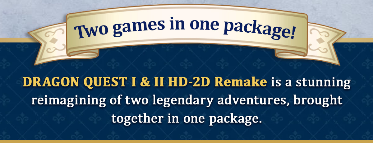 Two games in one package!