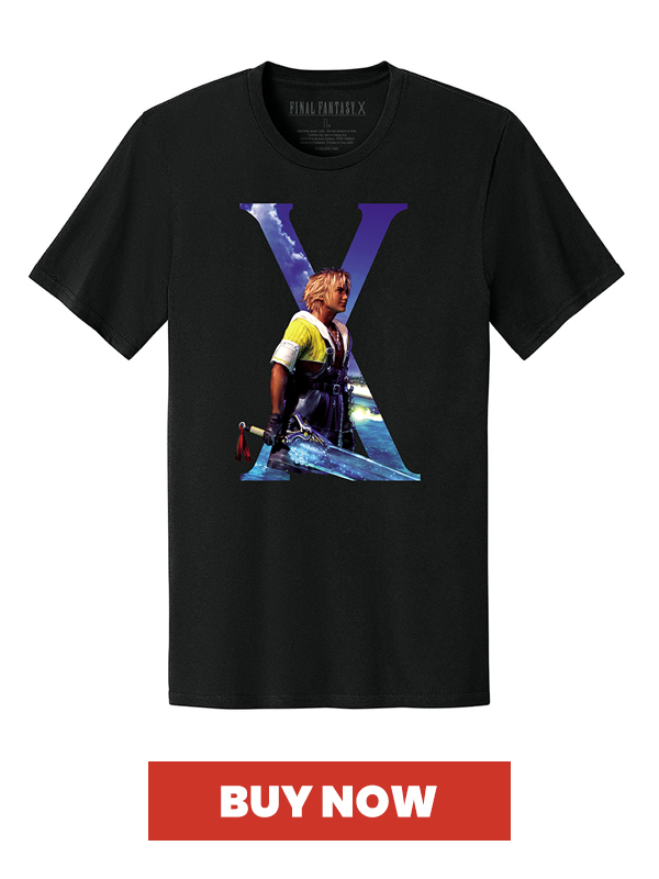 FINAL FANTASY X Key Visual T-shirt - TIDUS