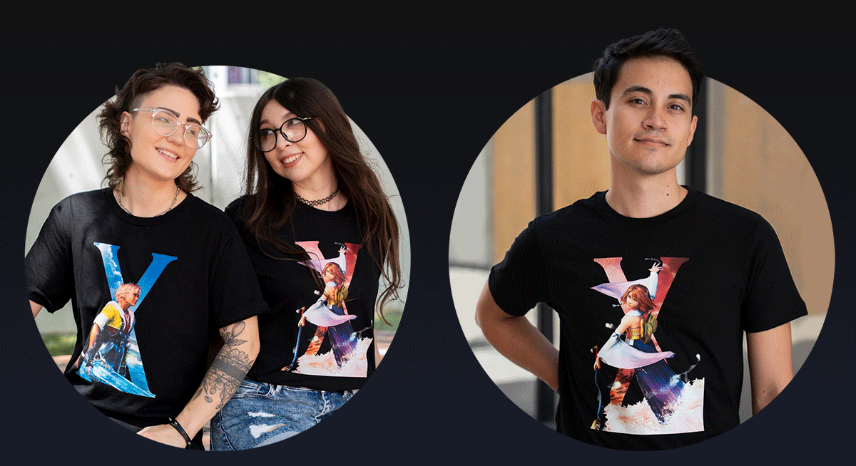 FINAL FANTASY KEY VISUAL SHIRTS