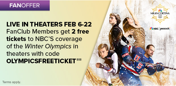 LIVE IN THEATERS FEB 6-22