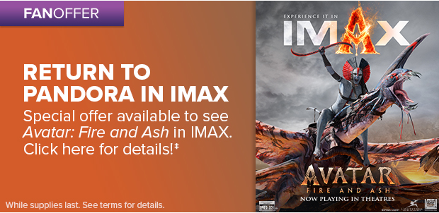 RETURN TO PANDORA IN IMAX