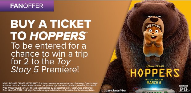 BUY A TICKET TO HOPPERS*