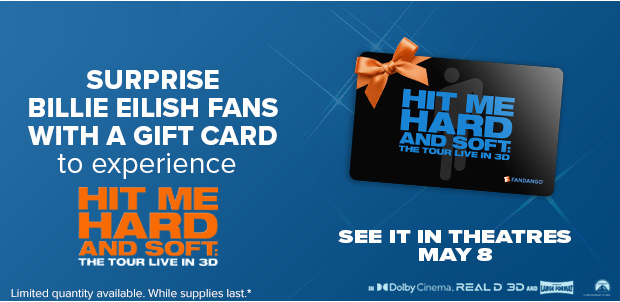 SURPRISE BILLIE EILISH FANS WITH A GIFT CARD*