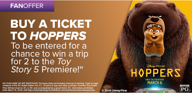 BUY A TICKET TO HOPPERS