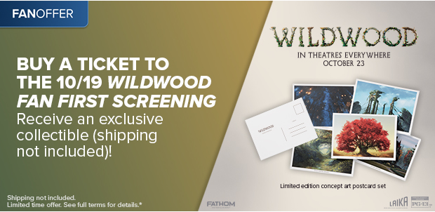 BUY A TICKET TO THE 10/19 WILDWOOD FAN FIRST SCREENING*