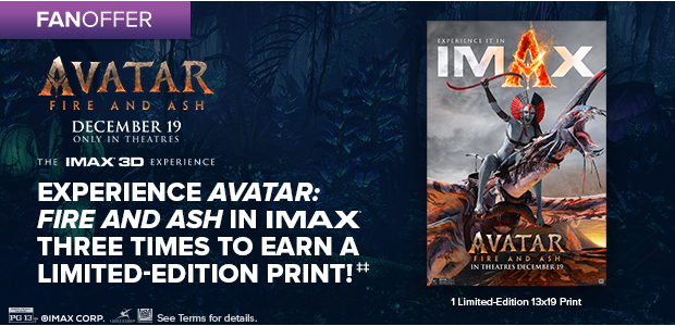 EXPERIENCE AVATAR: FIRE AND ASH IN IMAX